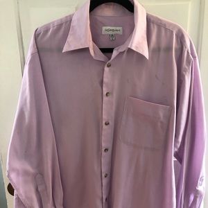 Yves Saint Laurent men’s button up dress shirt